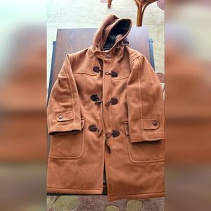 London Fog Peacoat with hood